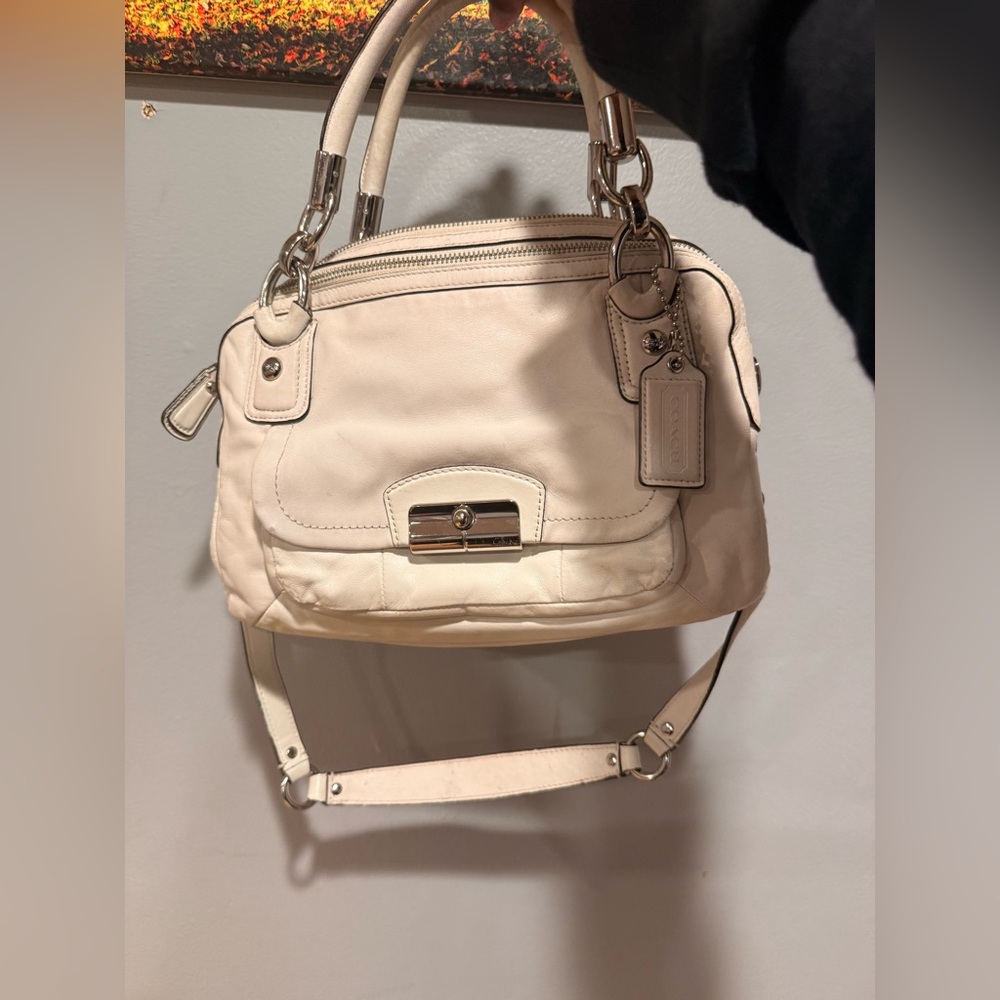 Coach Kristin Leather Satchel